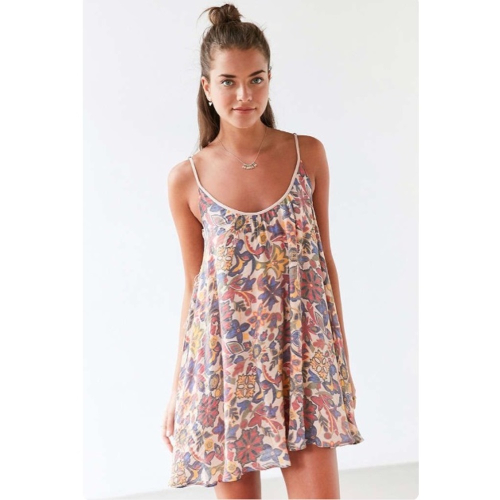 Sold 🎉🎉Kimchi Blue lace-up mini dress size M